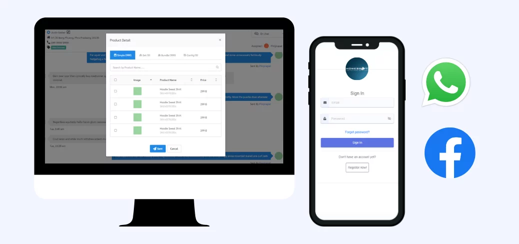 01-A Retailer Upheld Project For Direct Sells Management On Broadcast Channels